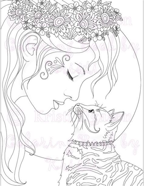 Beautiful Girl Coloring Pages For Adults Coloring Article Coloring