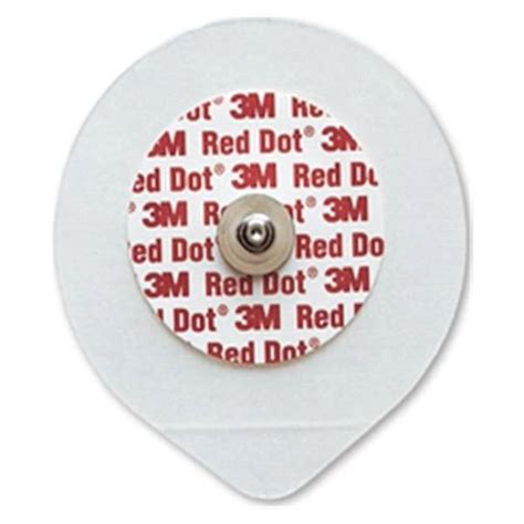 Ekg Snap Electrode 3m Red Dot Monitoring Non Radiolucent