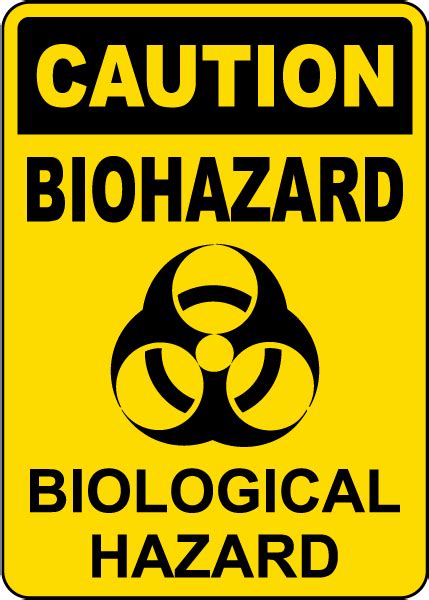 Caution Biohazard Biological Hazard Sign Claim Your Discount