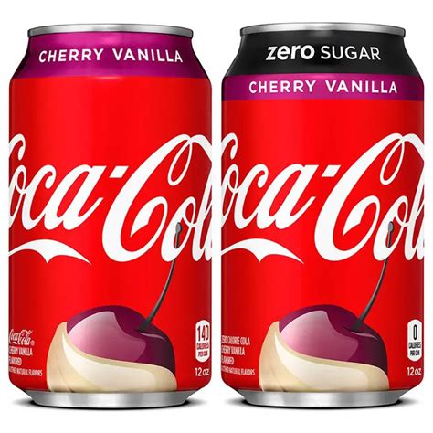 Coca Cola Is Releasing Cans Of The Cherry Vanilla Flavor In Time For