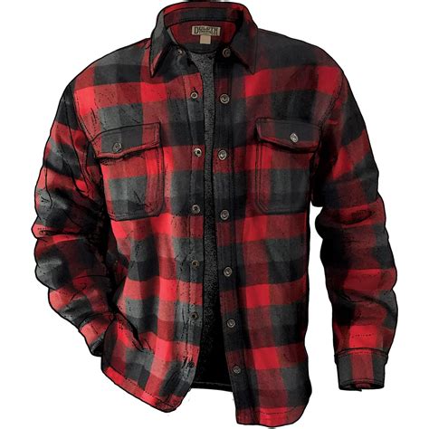 Fleece Lined Flannel Shirt Jac Is Built For Real Work A Thick Warm