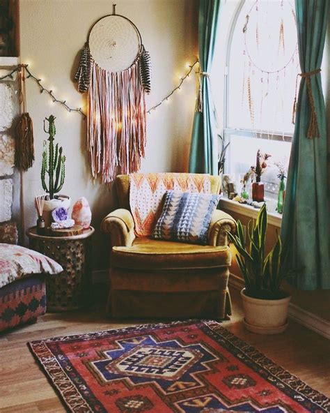 Bohemian Style Home Bohemian Living Room Boho Room Bohemian Rug
