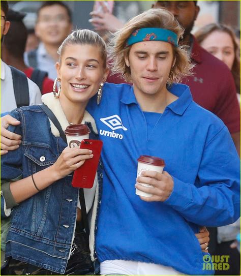 full sized photo of justin bieber hailey baldwin pack on pda in london 17 justin bieber kisses
