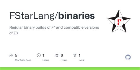 Github Fstarlangbinaries Regular Binary Builds Of F And Compatible