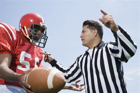 Referee Yelling At Football Player Free Photo Download Freeimages