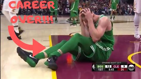 Top 5 Nbas Most Gruesome Career Altering Injuries Scary Youtube