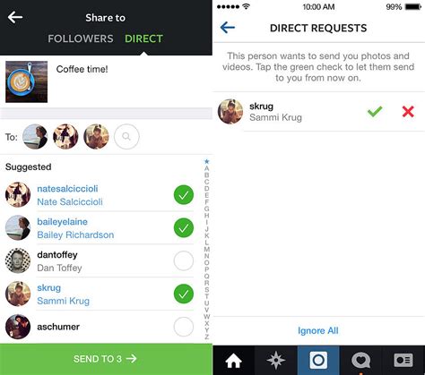 Instagram Or Snapchat Direct Messaging Levels The Field Lorens World