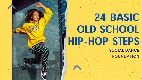 24 Basic Old School Hiphop Steps Social Dance Foundation Youtube