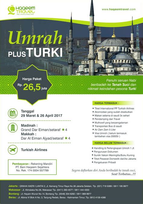 Umrah Plus Istanbul Inspirasi Muslim