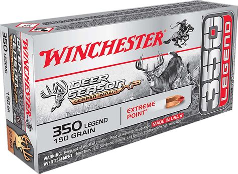 Winchester Deer Season Xp Copper Point 350 Legend 150gr 20 Rd Box Egunco