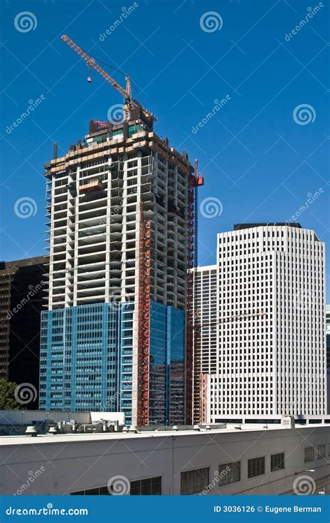 Office Building Stock Photo Image Of Construction District 3036126