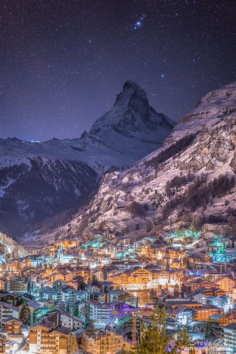 Matterhorn Starry Night Zermatt Switzerland Steve Ang Flickr