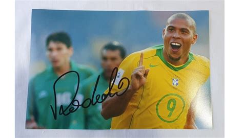 Established in 2000 we specialise in high quality hand signed autographed items. Ronaldo Brazil Autograph / Signed Framed Ronaldo Brazil ...