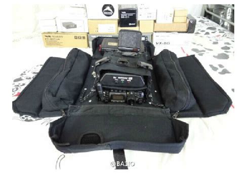 Portable Yaesu Ft 817 Ft 857 Backpack Pack Carrier Bag Case Ham Radio