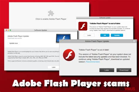 Adobe flash player is freeware software for using content created on the adobe flash platform, including viewing multimedia, executing rich internet applications, and streaming video and audio. Rimuovere Flash Player Update! (Guida alla rimozione ...