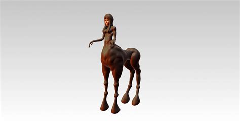 Nude Fantasy Centaur 3d Model