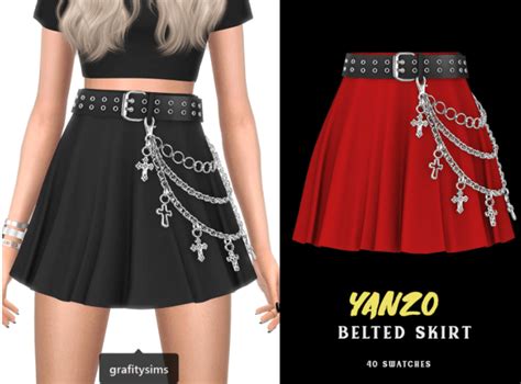Skater Skirts Cc Packs Your Female Sims Will Love — Snootysims