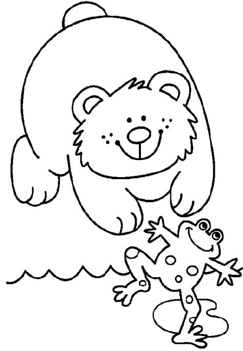 coloring page bear coloring pages