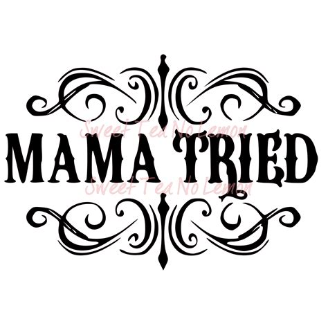 Mama Tried Premium Svg And Sublimation Bundle Instant Etsy
