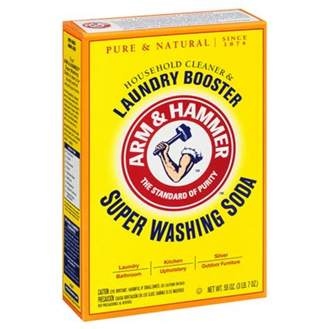55 Oz Arm And Hammer Super Washing Soda Adds Extra Cleaning And Freshening