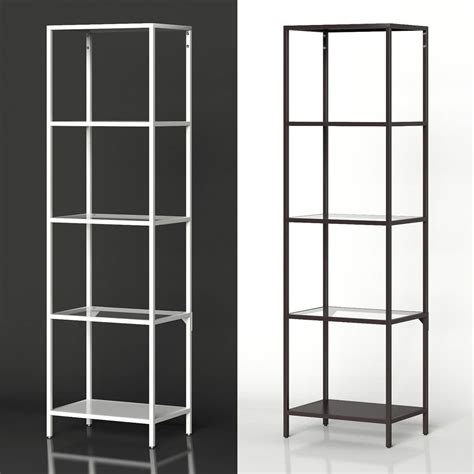 Ikea Vittsjo Shelf Unit Narrow 3d Model By Musladinov