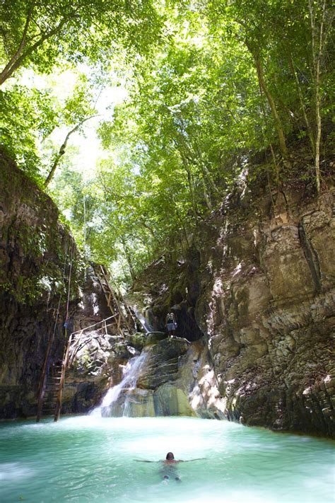 are you brave enough to jump down 27 waterfalls in the dominican republic amber cove