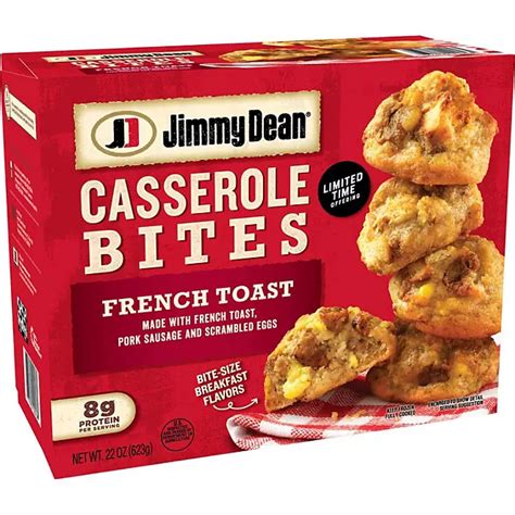 Jimmy Dean French Toast Casserole Bites Frozen 22 Oz Sams Club