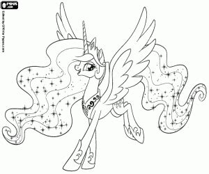 These characters have abilities that are helpful on the battlefield. My Little Pony coloring pages printable games