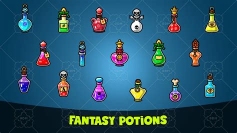 Fantasy Potions Gamedev Market