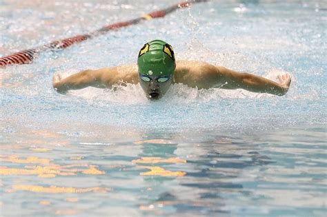Mustang Graham Swims To Third In Butterfly Fifth In Breaststroke At