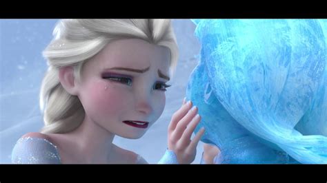 Annas Act Of True Love Frozen Emotional Scene Anna Turns Into Ice