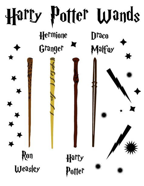 Harry Potter Wands Svg Free Harry Potter Wands Svg Download Svg Art