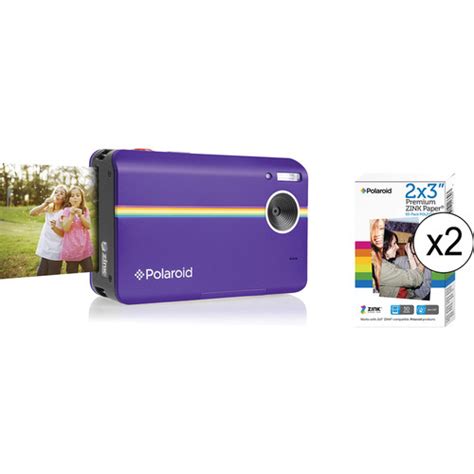 Polaroid Z2300 Instant Digital Camera Kit With 100 Sheets Of