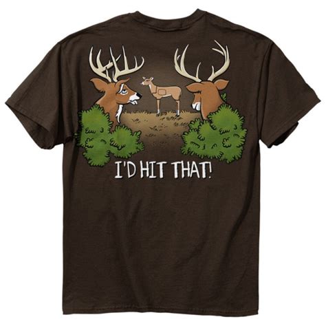 Hit That Deer Funny Hunting Shirt Hunting Tshirts Shirts