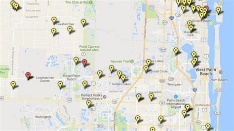 are there sex offenders in your neighborhood check map of palm beach county treasure coast