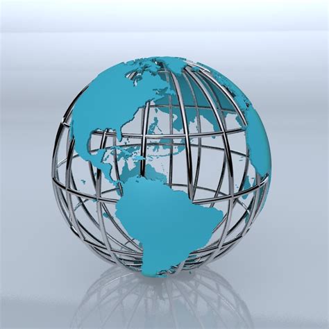3d Model Globe Earth