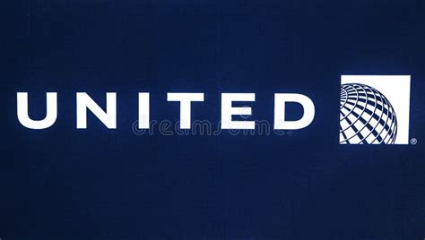 United Airlines Logo Editorial Image Image Of American 93709670