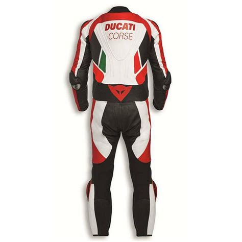 Ducati Corse Dainese Motorbike Leather Racing Suit Racing Suit