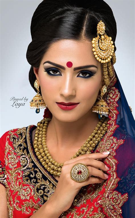 Indian Bridal Hair And Makeup Toronto Wavy Haircut