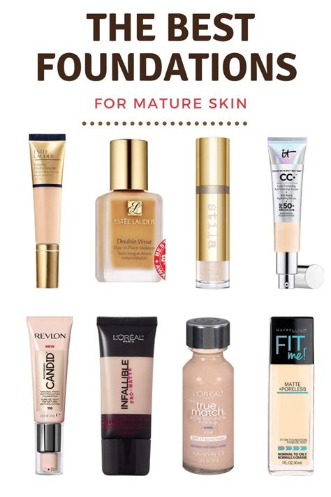 The Best Foundations For Mature Skin Artofit