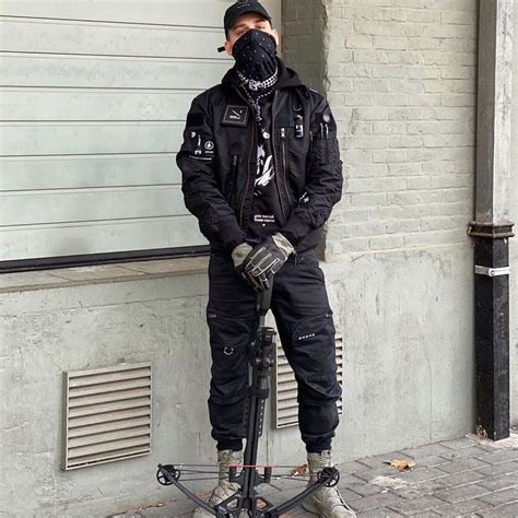 Urban Ninja Techwear Cyberpunk Fashion Dark Outfits Girly Fashion