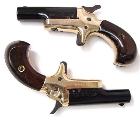 Colt Th Model Derringer Short Caliber Derringers Pair Of S Vintage Single Shot