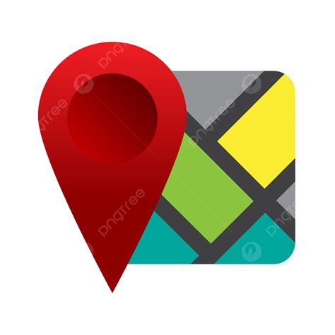 Gambar Ikon Lokasi Dengan Peta Lokasi Ikon Peta Png Dan Vektor