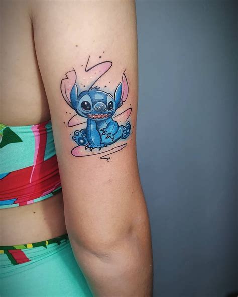 101 Best Stitch Tattoo Designs You Need To See Lilo And Stitch