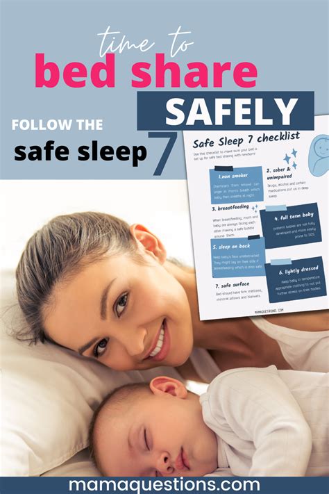 Bed Sharing Safely With Baby Is Important Download Your Free Checklist
