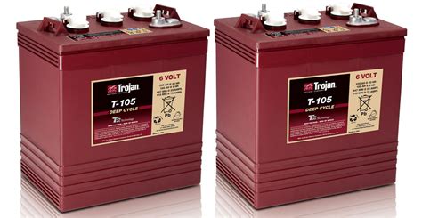 Rv Batteries 101 And Why We Use Trojan T 105 6v Golf Cart Batteries In