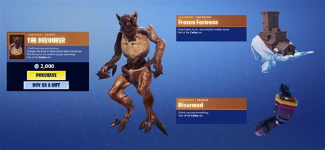 Fortnite Monster Skin Concept The Devourer Fortnite Insider