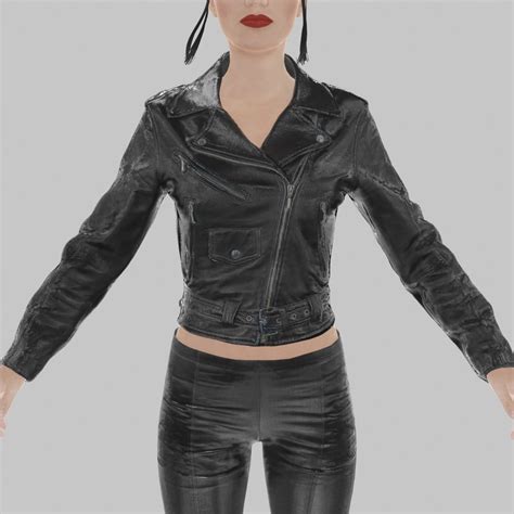 Leather Jacket 3d Obj