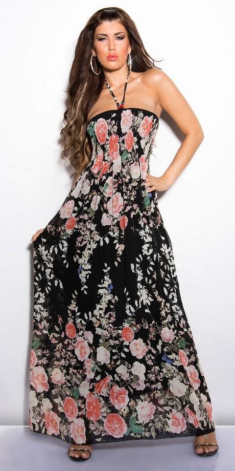 ► sommerkleider sind wahre alleskönner: Sommerkleid lang blumen