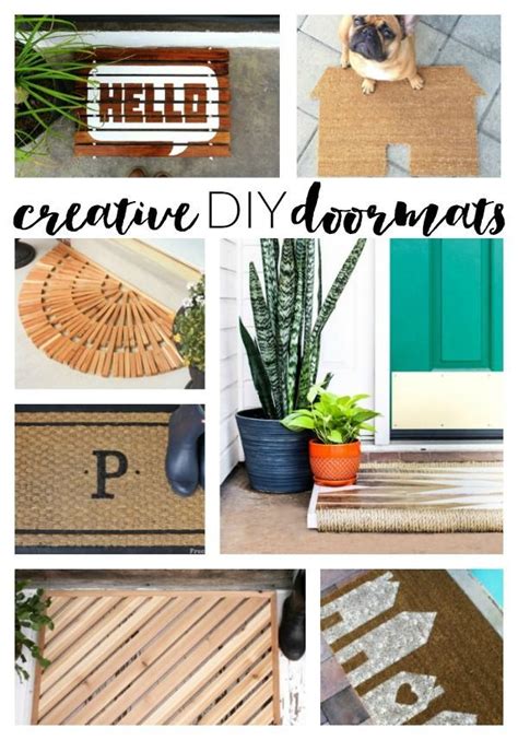 Creative And Inviting Doormats You Can Make Yourself Diy Home